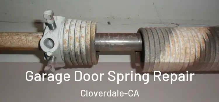  Garage Door Spring Repair Cloverdale-CA
